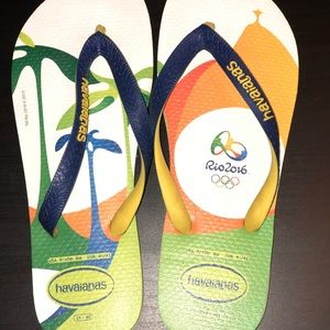 Havaianas Rio 2016 Flip Flops Size 39-40 (US 9/10)